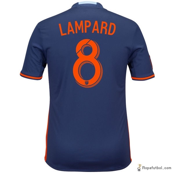 Camiseta New York City Replica Segunda Ropa Lampard 2016/17 Azul